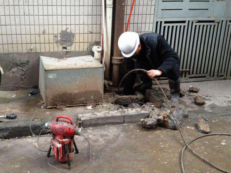 班玛疏通下水道-洗菜池疏通